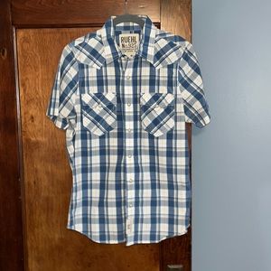 Men’s Ruehl button up shirt sleeve